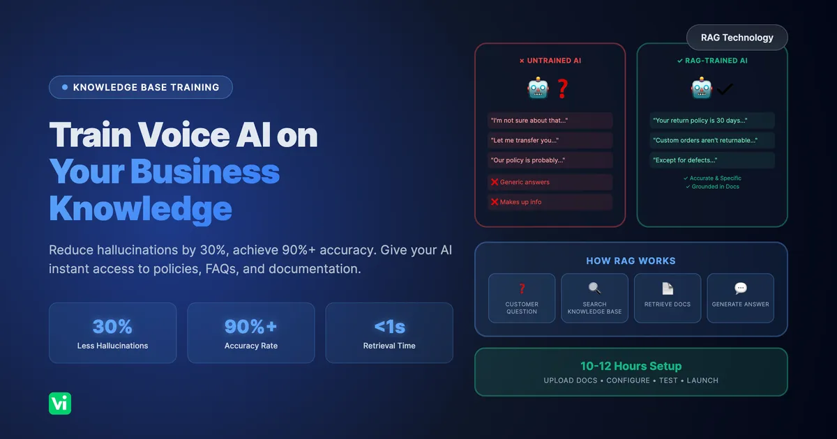 How to Train Voice AI on Your Business Knowledge Base